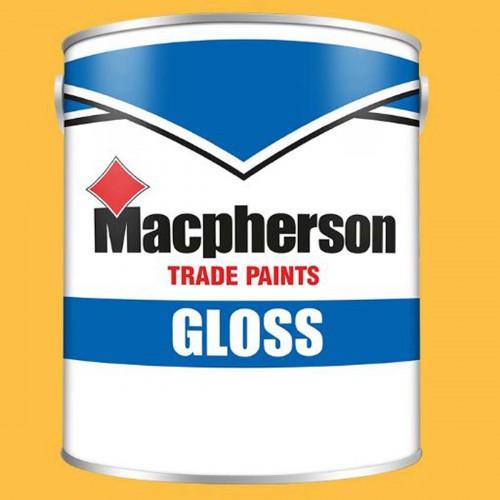 mix GLOSS PAINT YELLOW 1L MACPHERSON BS381C 08-E-51