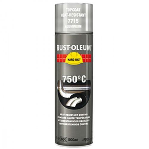 SPRAY PAINT HEAT RESISTANT  SILVER 750C RUSTOLEUM 7715