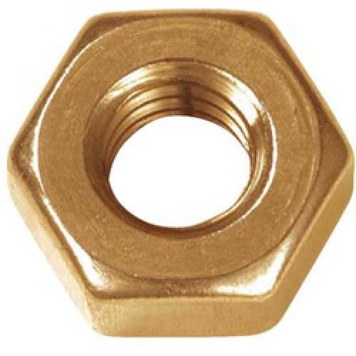 HEX NUT BRASS M10 X 1.50P  