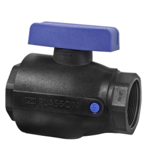 STOP VALVE POLYPROPYLENE 2 BSP 3703 PLASSON