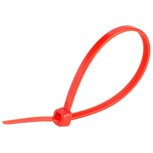 CABLE TIES 200 X 4.8MM RED  