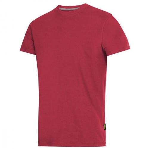 T SHIRT MEDIUM 1600 RED 2502 SNICKERS