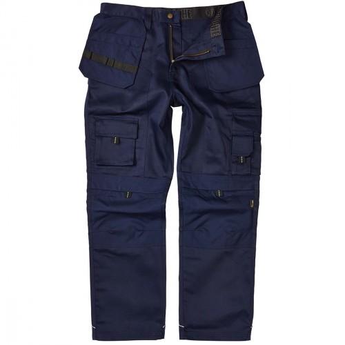 TROUSER 40"WX31"L NAVY HOLS POCK APKHT APACHE