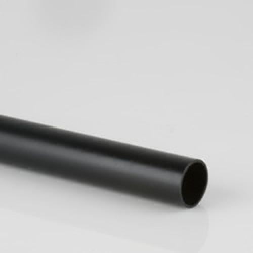 SOLVENT WELD WASTE PIPE 32MM BLACK W1010B BRETT 3M