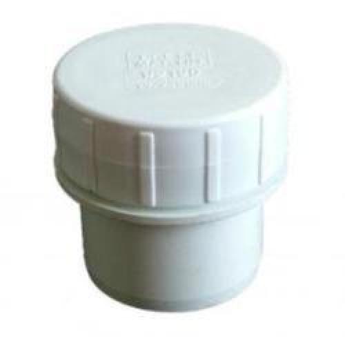 SOLVENT WELD WASTE ACCESS PLUG 40MM WHITE W2190W BRETT