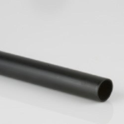 WASTE PIPE 40MM BLACK W9600B BRETT 3 METRE