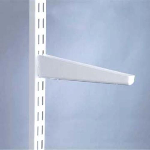 WHITE SHELVING BRACKET 6.3/4" 170MM DB170