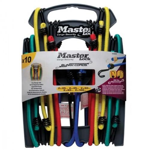 BUNGEE CORD SET 10 PIECE 3043 MASTERLOCK