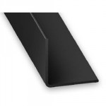 BLACK PLASTIC ANGLE 15 X 15 X 1MM 1 METRE 2002-70540