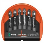 IMPAKTOR BIT MINI CHECK PZ 6 PIECE 057692 WERA