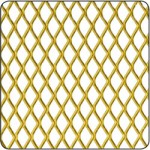 ALUM GOLD DIAMOND MESH 250 X 500MM 10 X 5MM 2016-3521