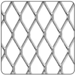 ALUM DIAMOND MESH 250 X 500MM 16 X 8MM 2016-3522