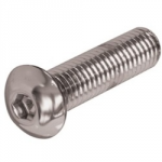 BUTTON HEAD SOCKET SCREW STAINLESS M8 X 30 A2
