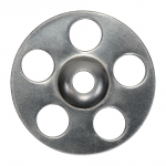 METAL INSULATION DISC 36MM STAINLESS STEEL