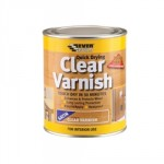 VARNISH CLEAR SATIN 750 ML QUICK DRY EVERBUILD