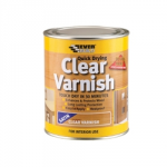 VARNISH CLEAR SATIN 2.5 LITRE QUICK DRY EVERBUILD