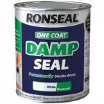 DAMP SEAL PAINT WHITE ONE COAT 750ML RSLOCDSW500 RONSEAL