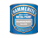 HAMMERED ENAMEL SILVER GREY 750 ML HAMMERITE