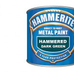HAMMERED ENAMEL DARK GREEN 2.5 LITRE HAMMERITE