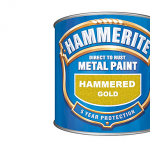 HAMMERED ENAMEL GOLD 250 ML HAMMERITE