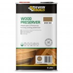 WOOD PRESERVER DARK OAK 5 LITRE EVERBUILD