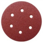 SANDING DISC 150MM 80 GRIT VELCRO 6 HOLE AW-D SAIT