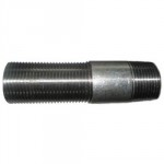 STEEL LONGTHREAD BLACK 1/4" BSP