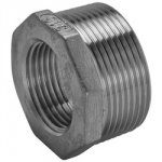 STEEL REDUCING BUSH BLACK 1.1/2" X 1/2" BSP