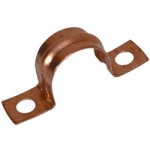 SADDLE CLIP COPPER 28 MM NO 16  