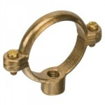 SINGLE MUNSEN PIPE RING BRASS 42MM 10MM BOSS