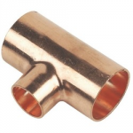 COPPER REDUCING TEE 54MM X 54 X 42 ENDFEED