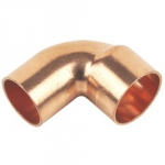 COPPER STREET ELBOW 22MM 90D ENDFEED