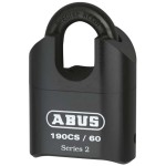 PADLOCK COMBINATION 190CS/60 CLOSE SHACKLE ABUS