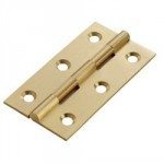 BUTT HINGE BRASS 40MM  