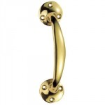 PULL HANDLE 150MM BRASS AA36  