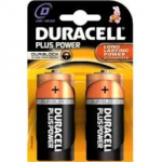 BATTERY D MN1300 DURACELL PLUS POWER PACK OF 2