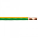 ELECTRIC CABLE 6491X EARTH GREEN/YELLOW 6MM 100M PER MTR