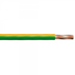 ELECTRIC CABLE 6491X EARTH GREEN/YELLOW 4MM 100M PER MTR