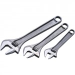 ADJUSTABLE WRENCH SET 3 150MM 200MM 250MM BAHCO