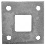 GARAGE DOOR PLATE FOR MONKEY TAIL BOLT 16MM SQ
