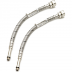 FLEXIBLE TAP CONNECTOR 15MM X M10 300MM (PAIR)
