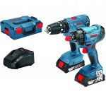 18V COMBI & IMPACT DRILL 2X2AH LI GSB18V-21 & GDR18V-60 BOSCH