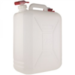 PLASTIC WATER CONTAINER 25 LITRE WITH TAP