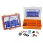 PLUMBERS WASHER KIT BOX NO 4 FIBRE AND RUBBER