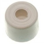 DOOR STOP ROUND WHITE 35MM 971