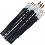 PAINT BRUSH SET ARTISTS SET OF 12