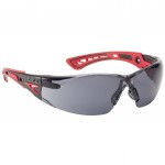 SAFETY SPECTACLES RUSH+ PLATINUM SMOKE RUSHPPSF BOLLE