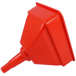 FUNNEL RECTANGULAR WITH FILTER PLASTIC