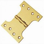 PARLIAMENT HINGE BRASS 100 X 125MM PAIR