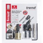 PLUG CUTTER SET 4 PIECE PLUG & COUNTERSINK SNAP/PC/A TREND